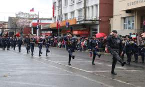 Pese a la lluvia: Osorno conmemoró a la patria con tradicional Te Deum y Desfile Cívico Militar[FOTOS]
