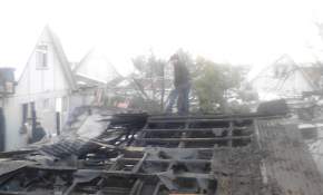 Una vivienda fue consumida por las llamas en voraz incendio en Francke