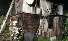 4 viviendas fueron afectadas por incendio en Francke 