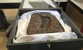 [FOTOS] Huella humana más antigua de América se quedará en museo de Osorno