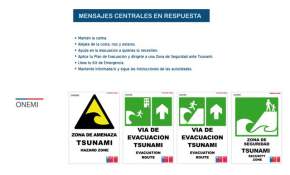 ONEMI presentó Manual de Recomendaciones para la Preparación y Respuestas ante Tsunamis