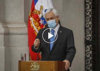 Presidente Piñera anuncia proyecto de “retiro y recuperación” de fondos de AFP